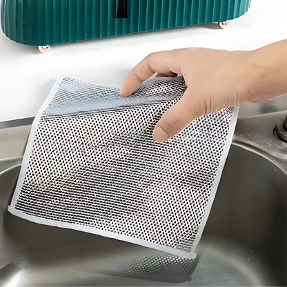 Effective Kitchen Mesh Scrubber Cloth Set - Cofik