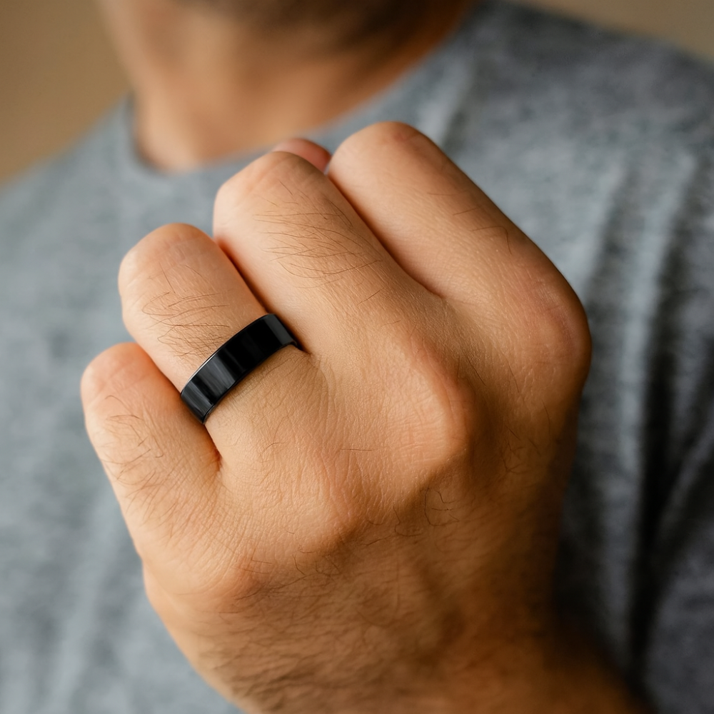 Powerful Pain Relief Magnetic Stainless Steel Ring