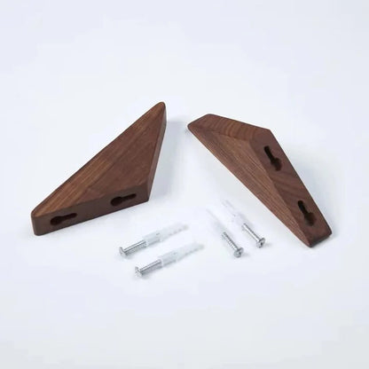 Rustic Wood Wall Coat Rack and Hanger