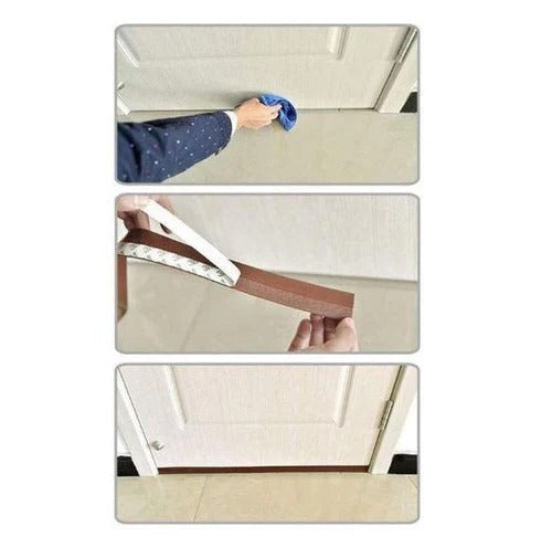 Easy Fit Adhesive Door Draft Stopper