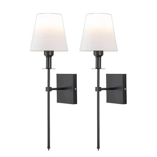 Battery Powered LED Wall Lights (Pair) - Cofik