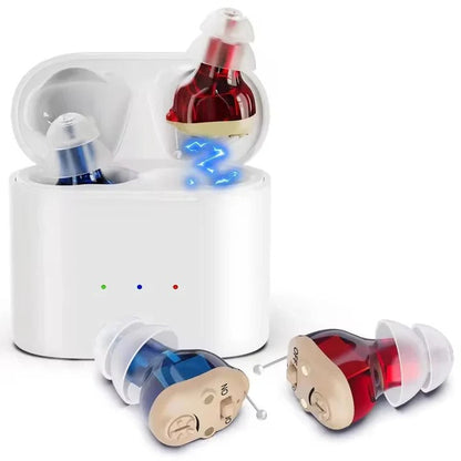 Discreet Rechargeable Behind Ear Hearing Aids - Cofik