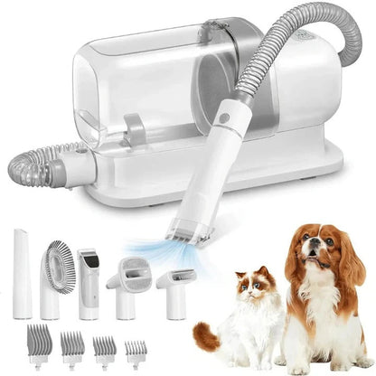 Quiet Pet Grooming Kit with Vacuum and Clippers