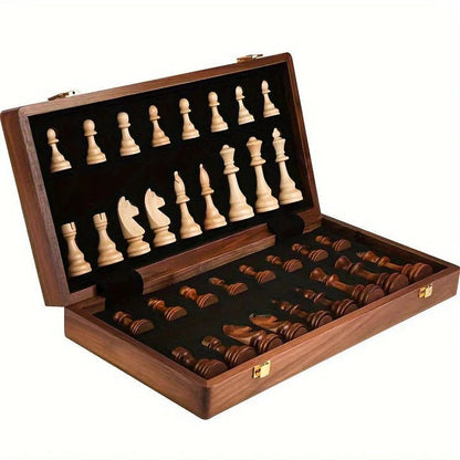 Luxury Handcrafted Wood Chess Set