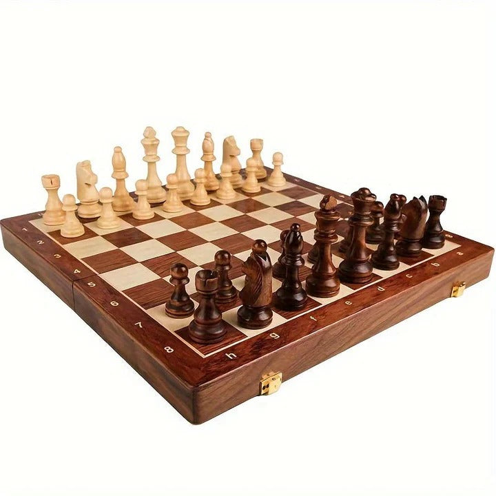 Luxury Handcrafted Wood Chess Set - Cofik