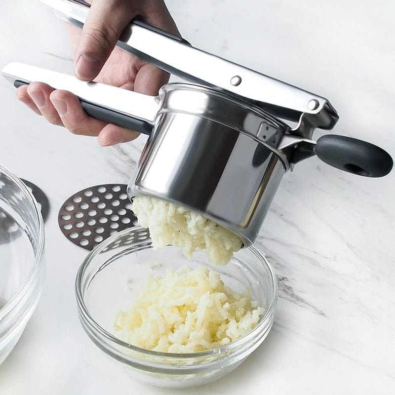 Easy Grip Metal Potato Masher Kitchen Tool - Cofik