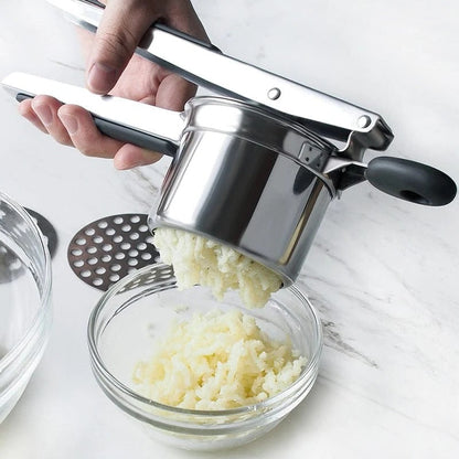 Easy Grip Metal Potato Masher Kitchen Tool - Cofik