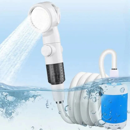 Compact Rechargeable Shower Head Water Pump