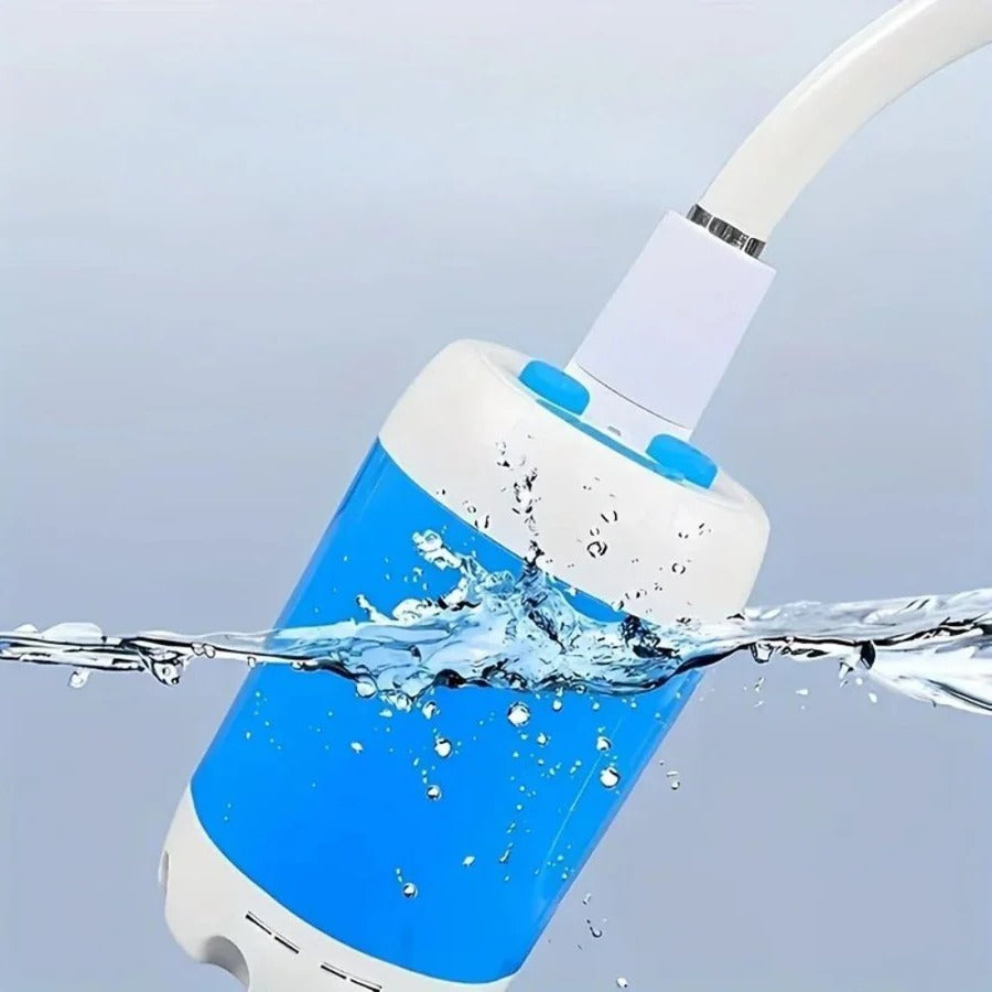 Compact Rechargeable Shower Head Water Pump