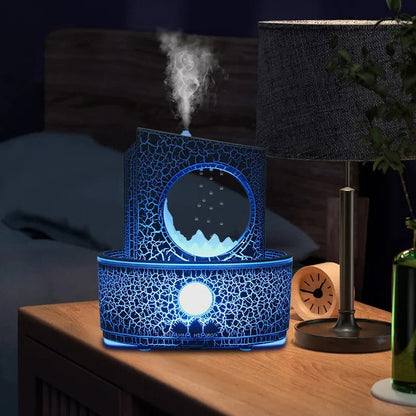 Compact Aromatherapy Essential Oil Diffuser Humidifier