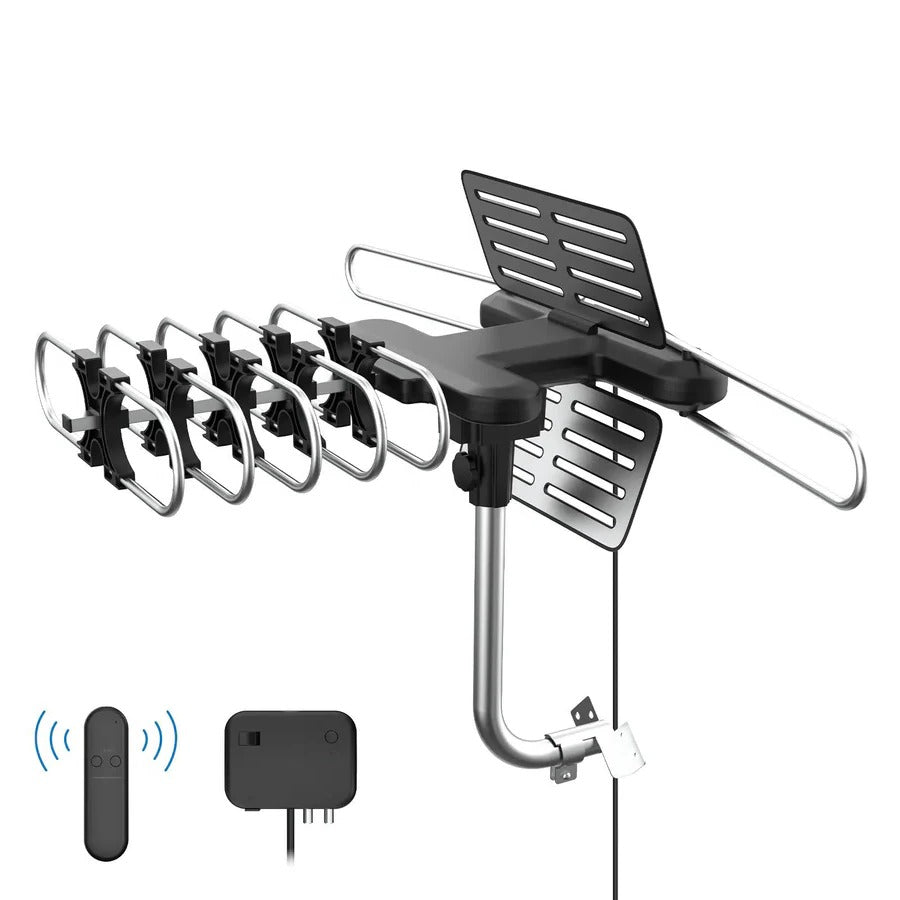 Outdoor HDTV Antenna with 360° Rotation Motor