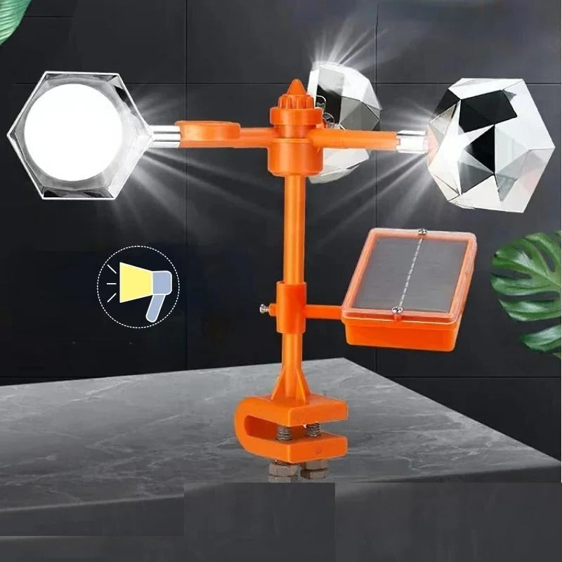 Outdoor Solar Powered Bird Repellent Device - Cofik