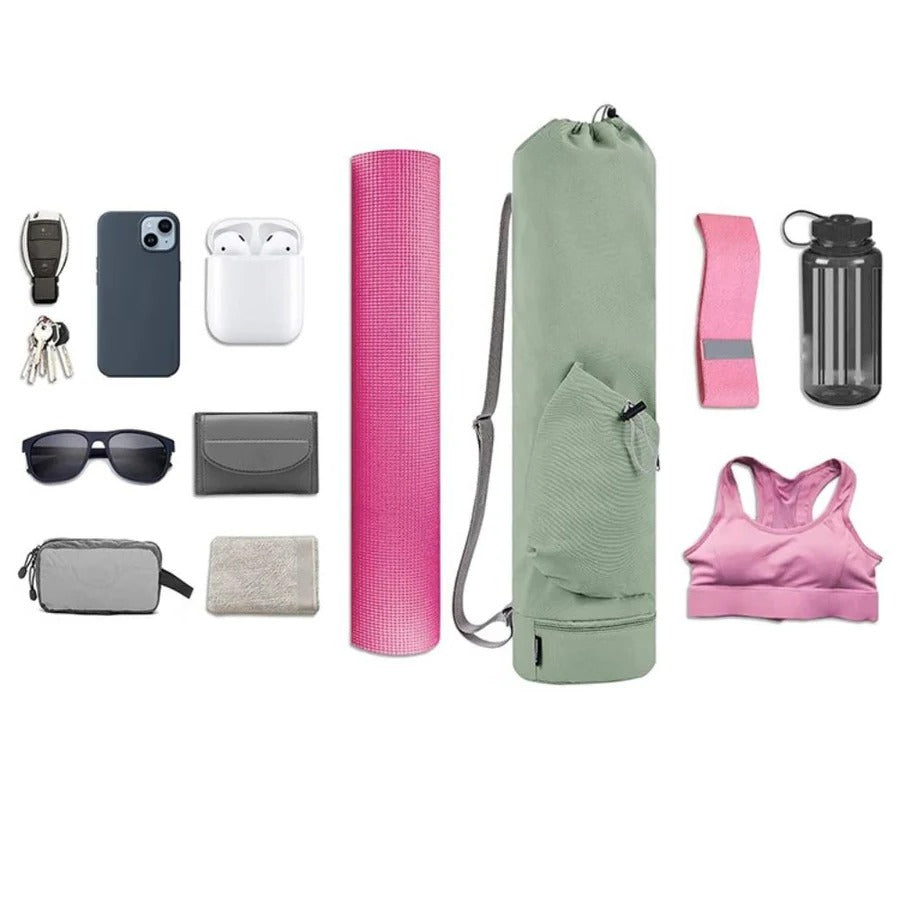 Practical Yoga Mat Bag with Wet Pocket