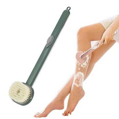 Exfoliating Shower Back Scrubber with Long Handle
