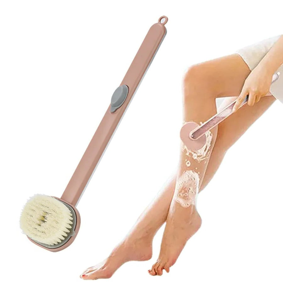 Exfoliating Shower Back Scrubber with Long Handle - Cofik