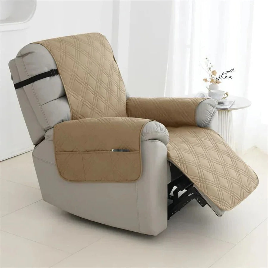 Waterproof Faux Leather Recliner Chair Cover - Cofik