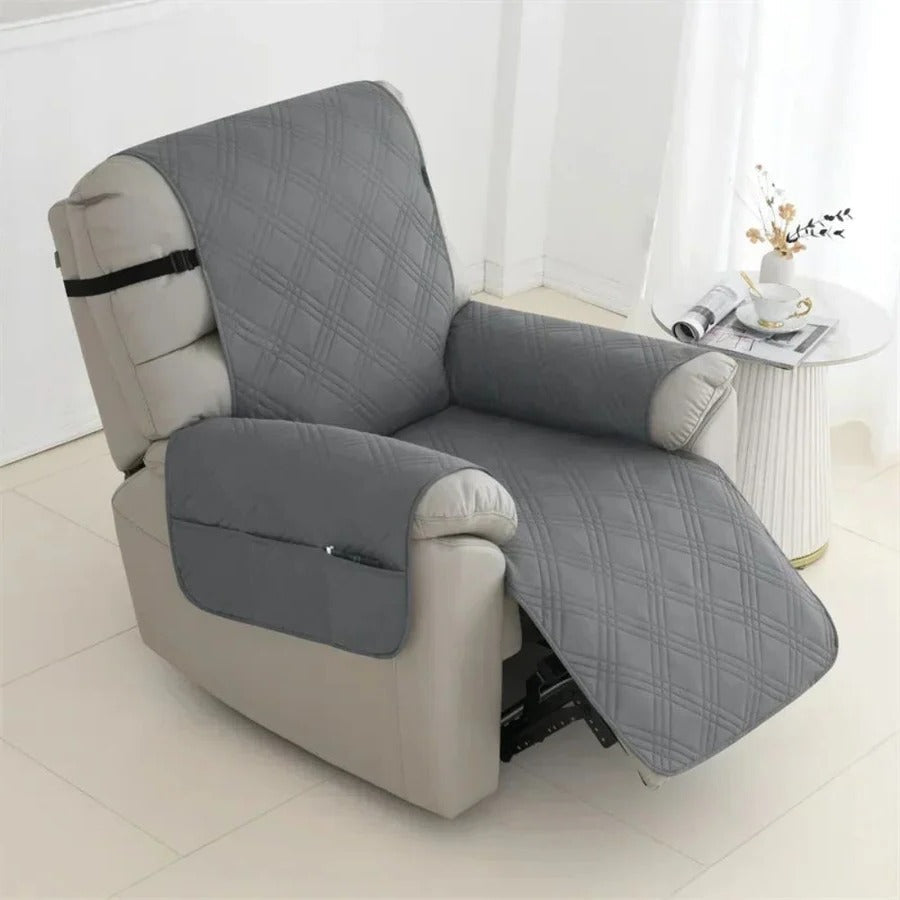 Waterproof Faux Leather Recliner Chair Cover