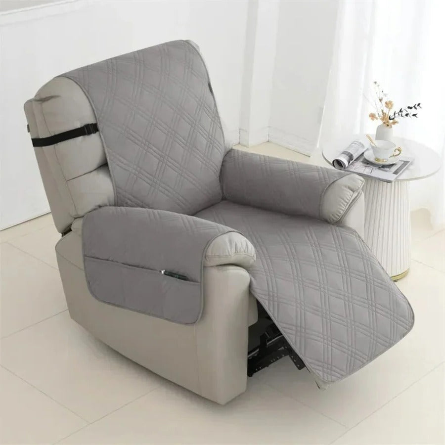 Waterproof Faux Leather Recliner Chair Cover