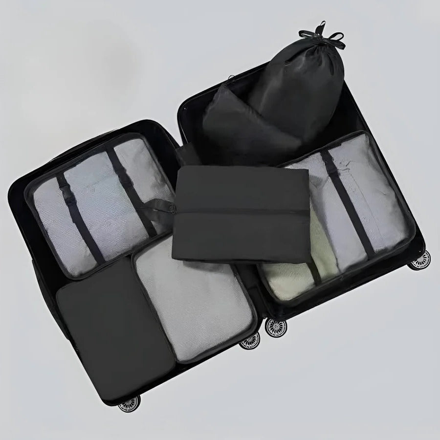 Travel Essentials 7 Piece Packing Cube Set
