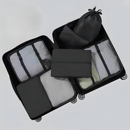 Travel Essentials 7 Piece Packing Cube Set