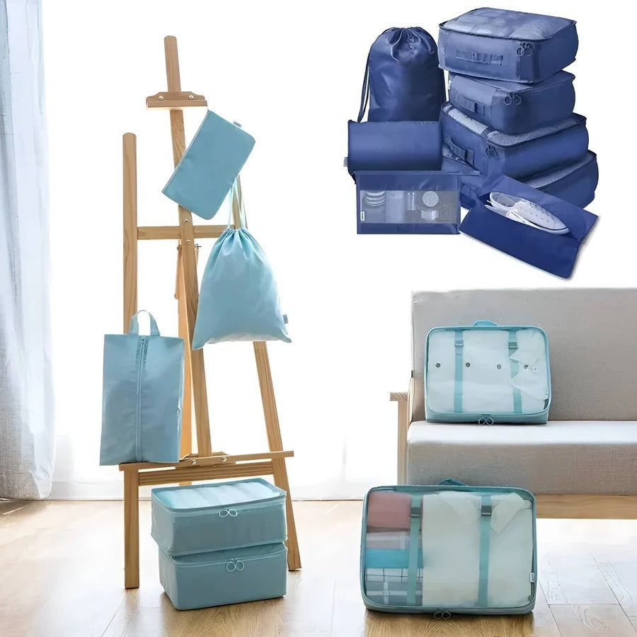 Travel Essentials 7 Piece Packing Cube Set