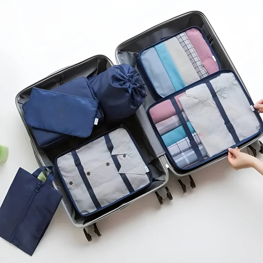 Travel Essentials 7 Piece Packing Cube Set