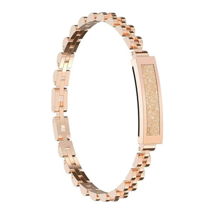 Slim Fitness Tracker Bracelet with Heart Rate Monitor