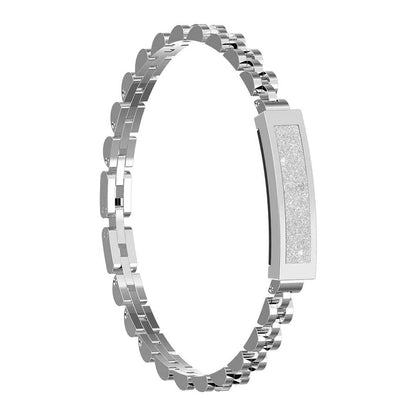 Slim Fitness Tracker Bracelet with Heart Rate Monitor