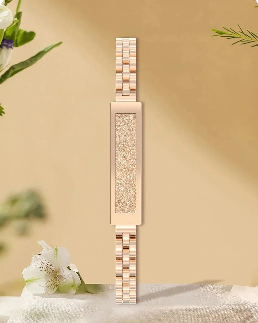 Slim Fitness Tracker Bracelet with Heart Rate Monitor