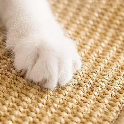 Sturdy Natural Cat Scratching Mat Pad