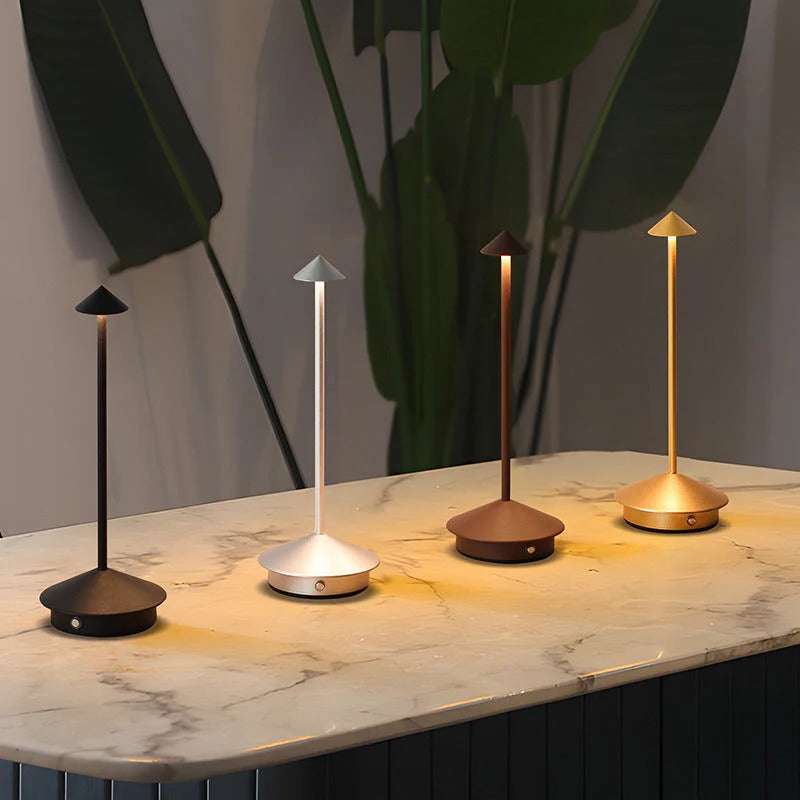 Bright Wireless Desk Lamp Modern Slim Design