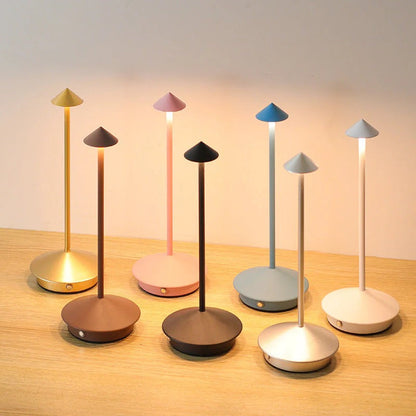Bright Wireless Desk Lamp Modern Slim Design