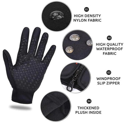 Warm Insulated Gloves for Cold Weather