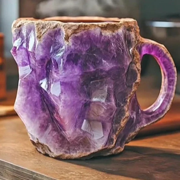 Luxurious Cut Crystal Coffee Mug