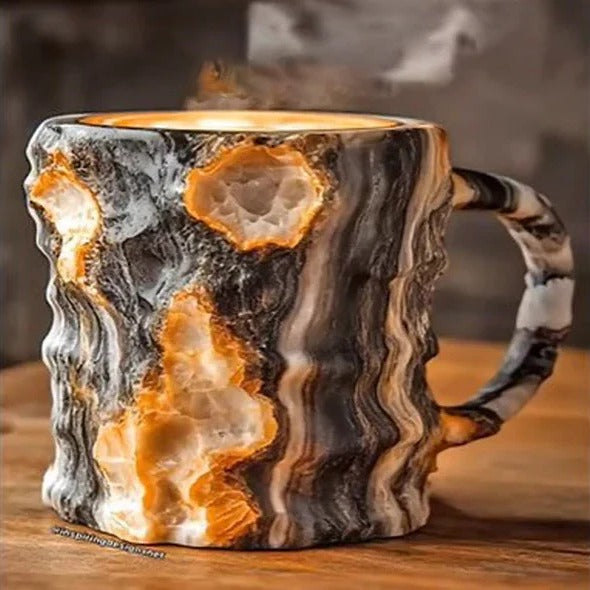 Luxurious Cut Crystal Coffee Mug