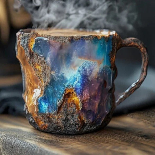 Luxurious Cut Crystal Coffee Mug
