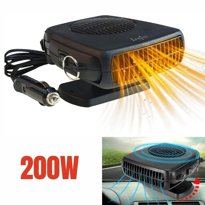Compact 12V 150W Car Heater Defroster Kit