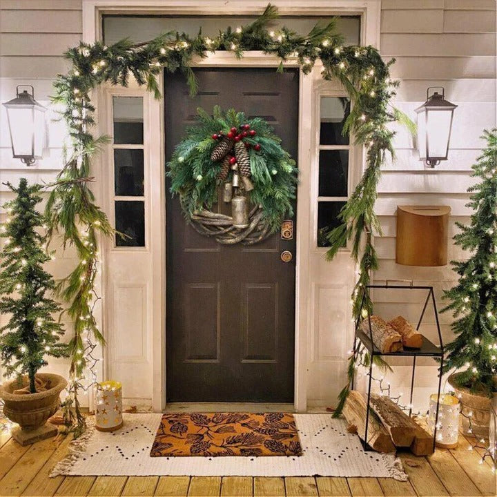 Fall Seasonal Floral Home Wreath Decor
