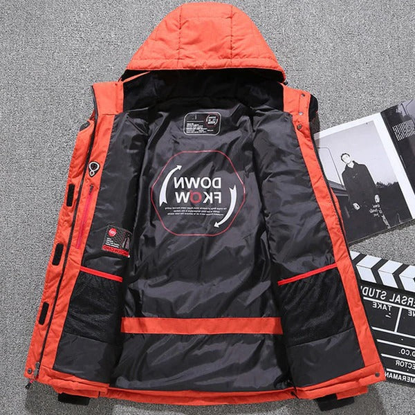 Warm Water Resistant Down Filled Winter Parka Coat - Cofik