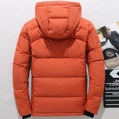 Warm Water Resistant Down Filled Winter Parka Coat