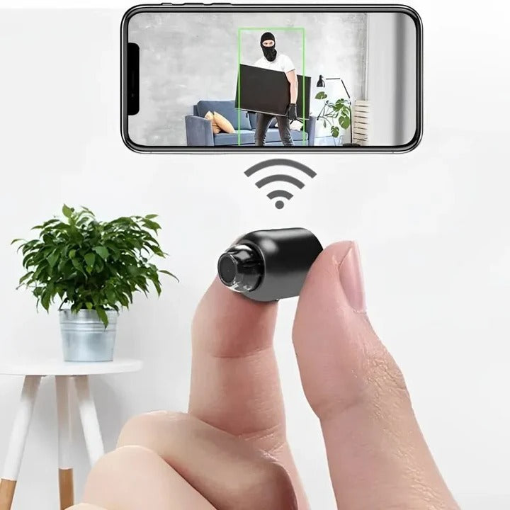 Compact WiFi Mini Security Camera – Wireless HD Smart Cam - Cofik