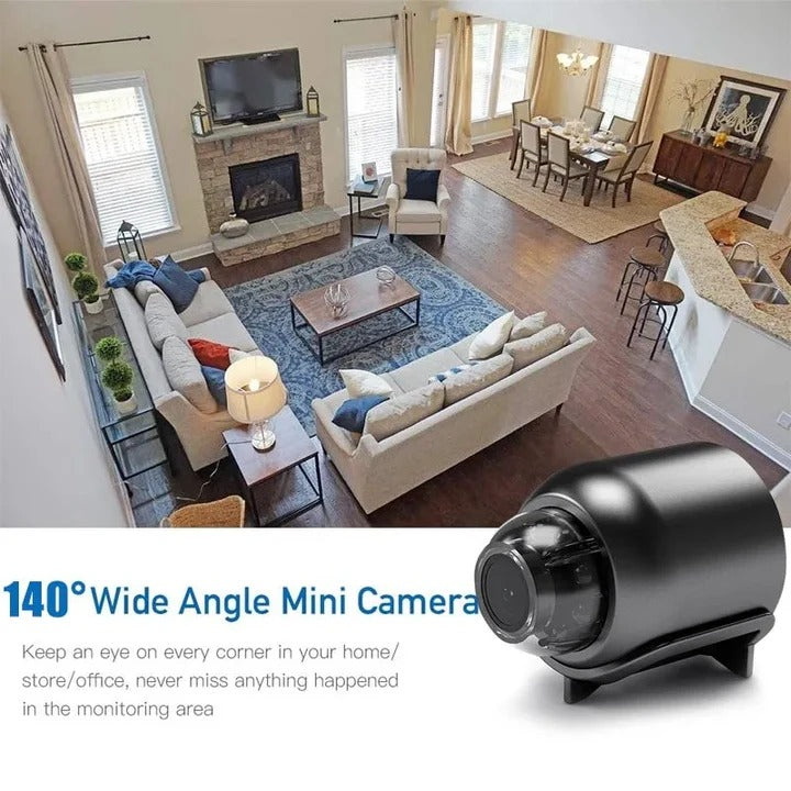 Compact WiFi Mini Security Camera – Wireless HD Smart Cam