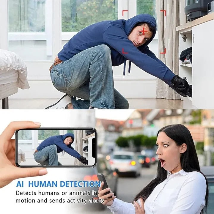 Compact WiFi Mini Security Camera – Wireless HD Smart Cam