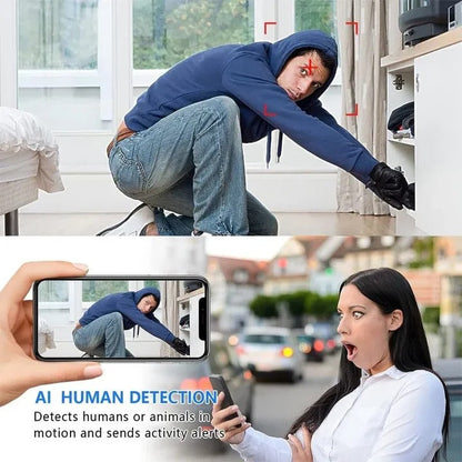 Compact WiFi Mini Security Camera – Wireless HD Smart Cam