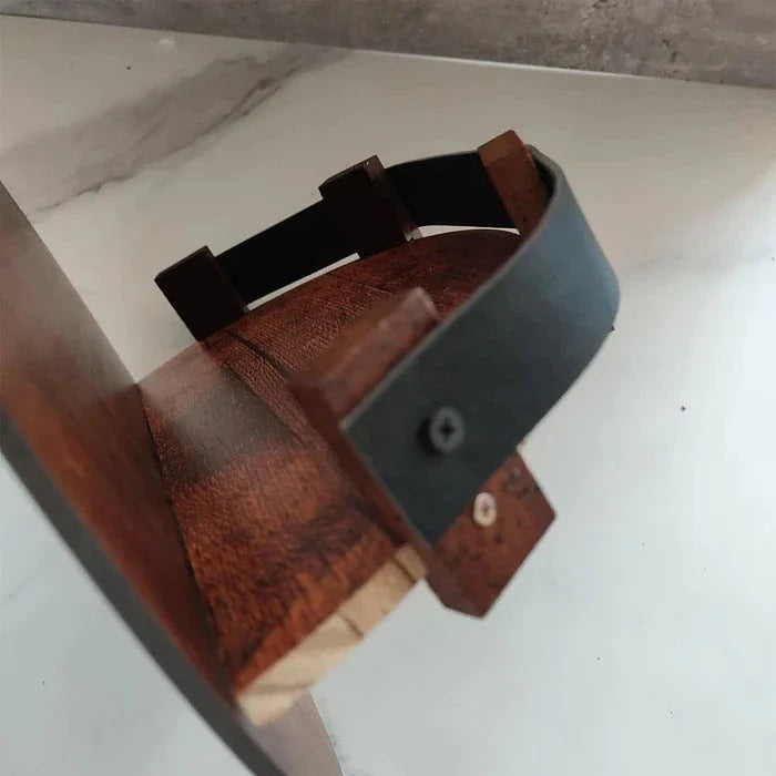 Reclaimed Wood Whiskey Bottle Shelf