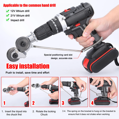 Strong Metal Drill Bit Adapter