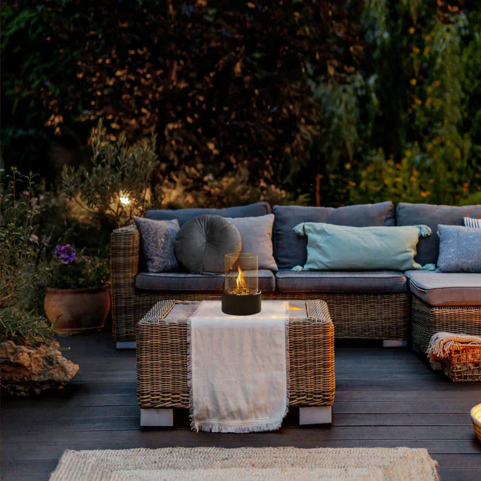Compact Outdoor Flame Lantern