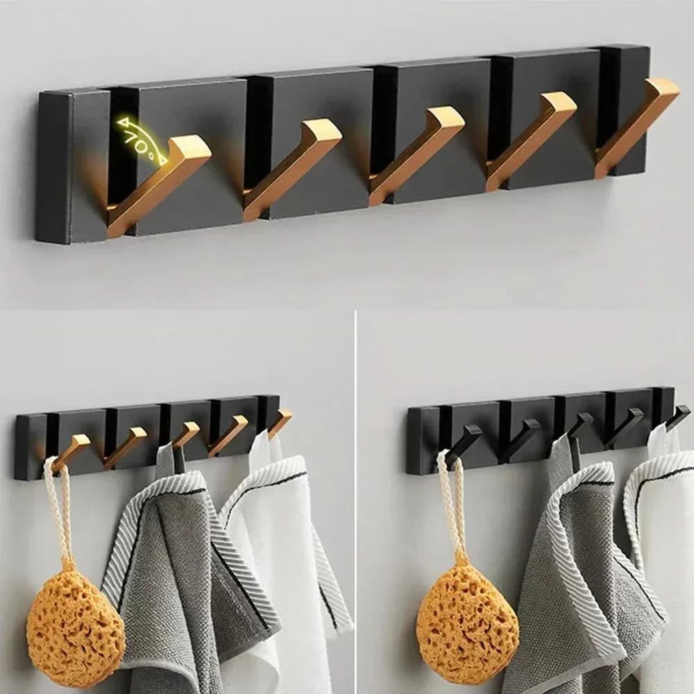 Collapsible Metal Wall Mount Storage Hook