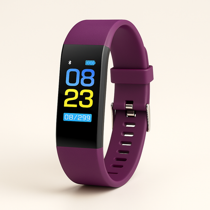 Easy Use Senior Smartwatch with Health Tracker and Big Display
