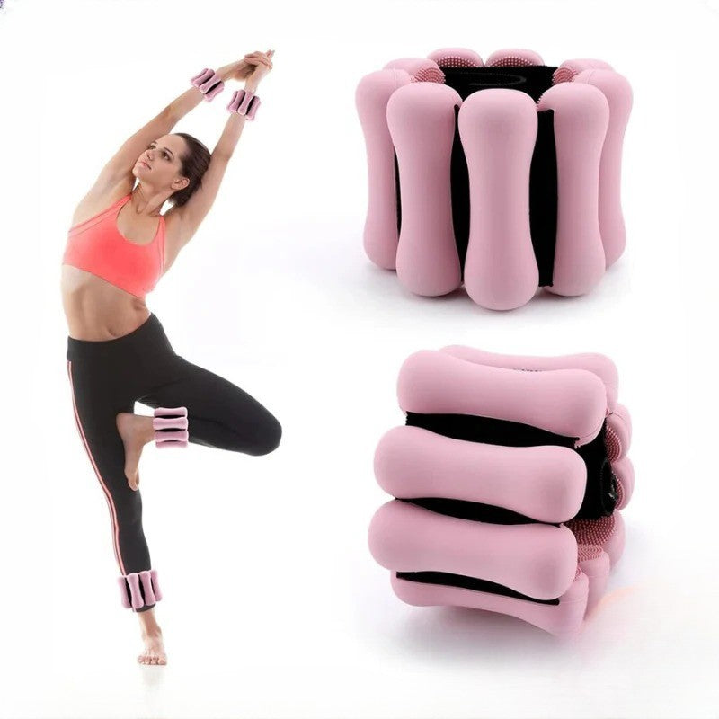 Comfortable Silicone Ankle and Wrist Weights Set - Cofik